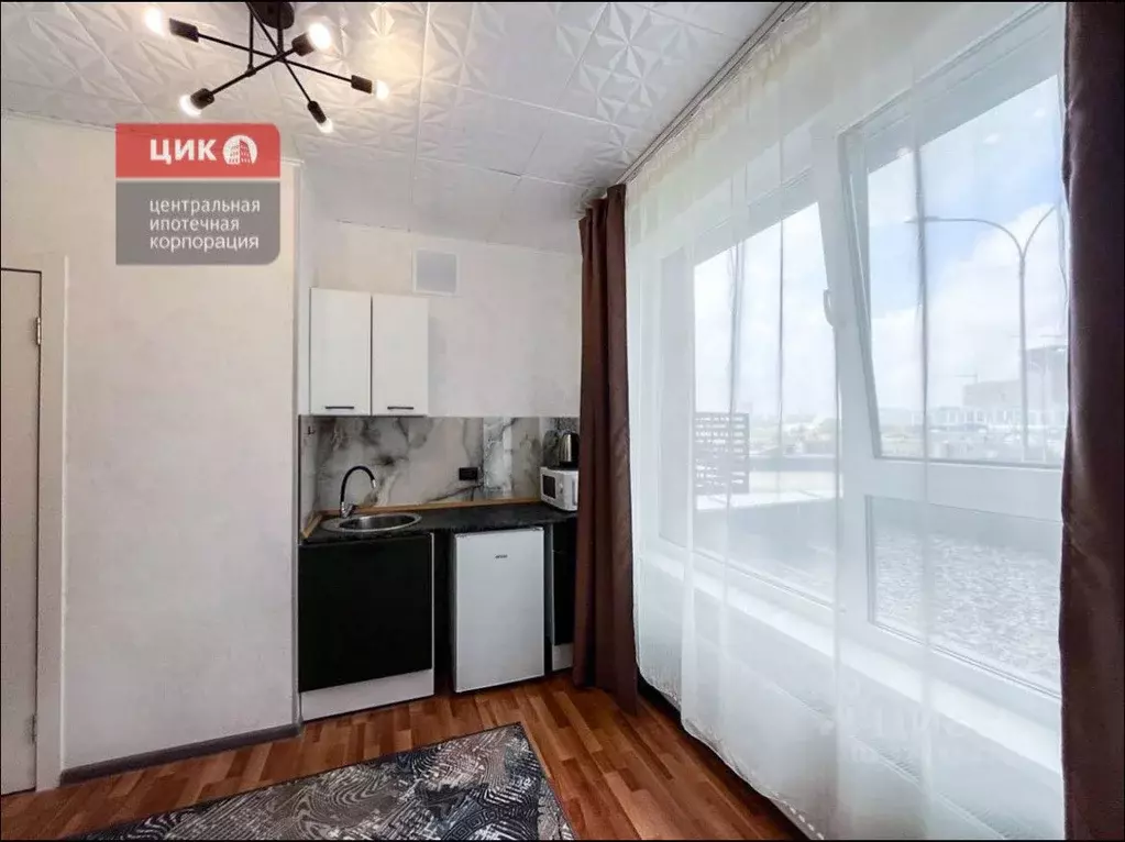 Студия Рязанская область, Рязань ул. Александра Полина, 1 (22.9 м) - Фото 1