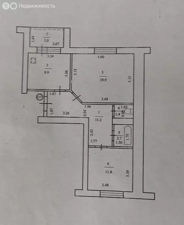 2-комнатная квартира: село Мариинский, Хвойная улица, 2 (57 м) - Фото 2