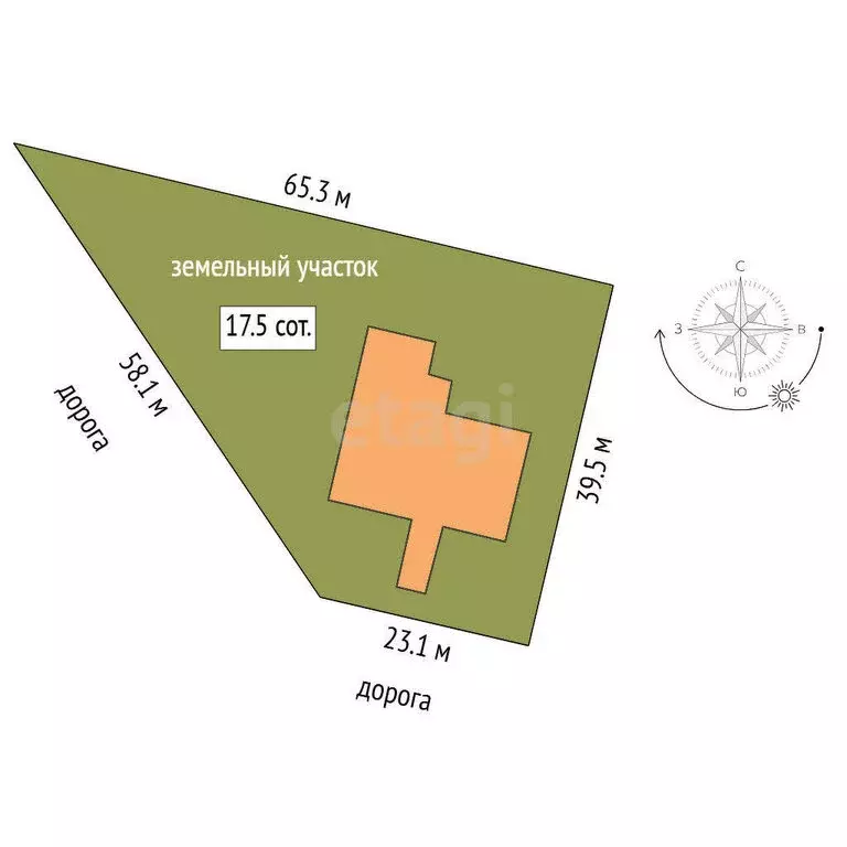 Участок в Тюмень, микрорайон Березняковский, микрорайон Южный, ... - Фото 1