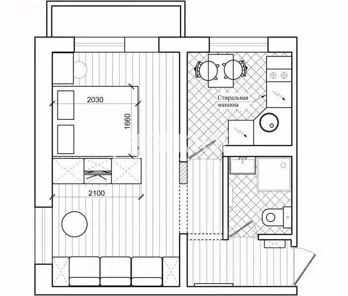 1-к кв. Костромская область, Кострома Малышково мкр, проезд ... - Фото 1