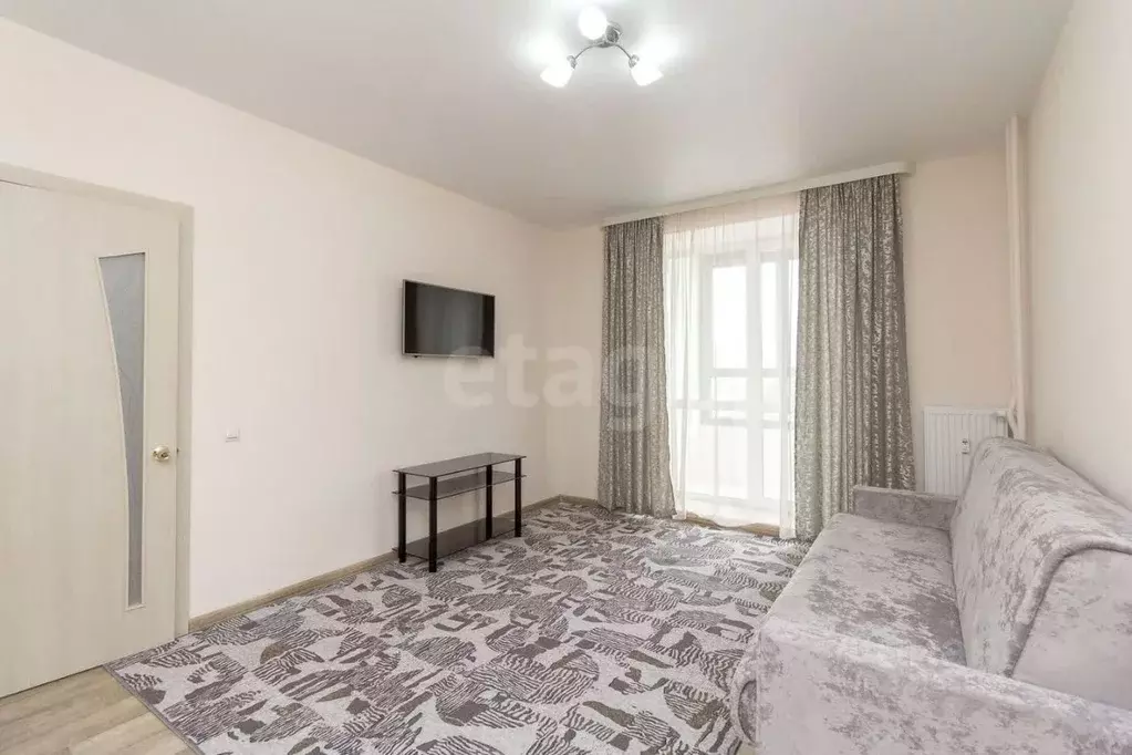 1-к кв. Тюменская область, Тюмень Полевая ул., 105к2 (43.2 м) - Фото 1