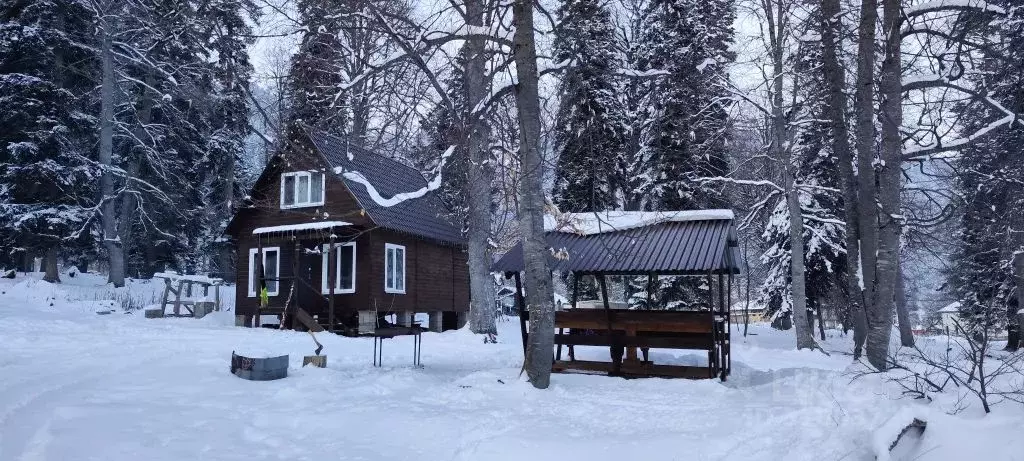 Дом в Карачаево-Черкесия, Зеленчукский район, с. Архыз ул. Банковская, ... - Фото 0