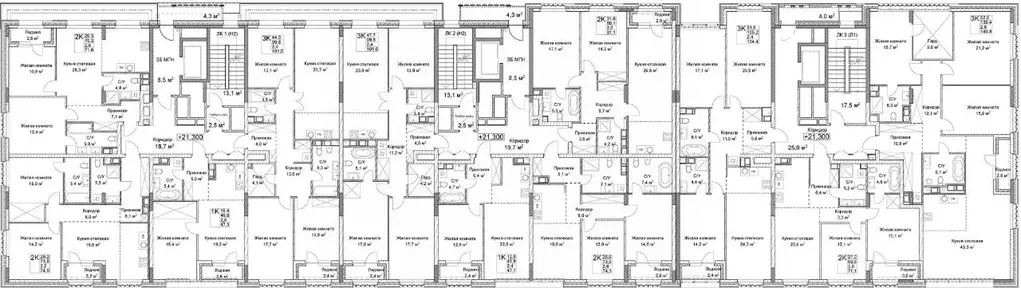 3-к кв. Нижегородская область, Нижний Новгород Ильинская ул. (140.8 м) - Фото 2