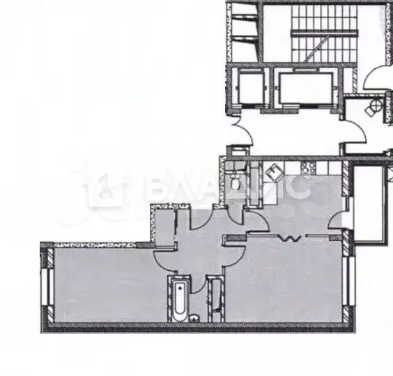 2-к. квартира, 55 м, 15/18 эт. - Фото 0