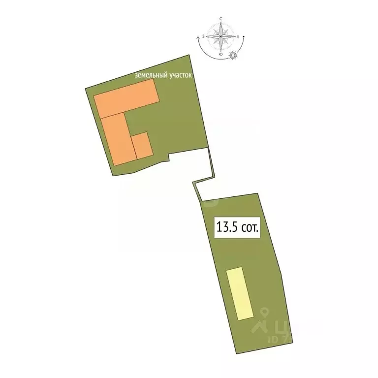 Дом в Алтай, Майминский район, с. Соузга Центральная ул., 12 (26 м) - Фото 2