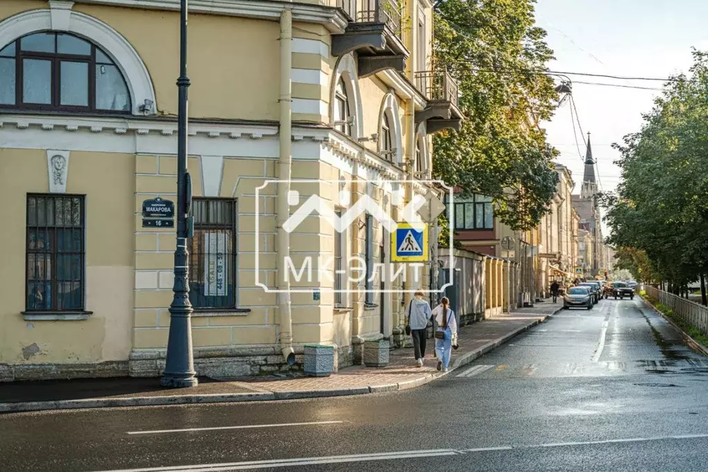 Помещение свободного назначения в Санкт-Петербург наб. Макарова, 16/2 ... - Фото 0