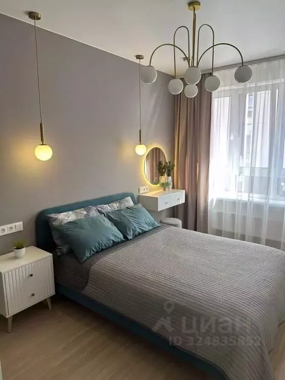 2-к кв. Башкортостан, Уфа ул. Рудольфа Нуреева, 7 (35.0 м) - Фото 1