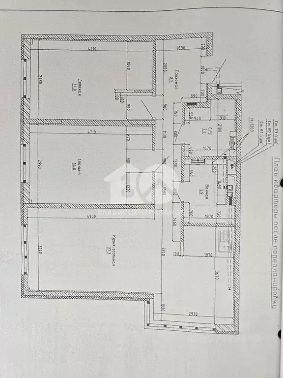 3-к кв. Кемеровская область, Кемерово Лесная Поляна жилрайон, бул. ... - Фото 2
