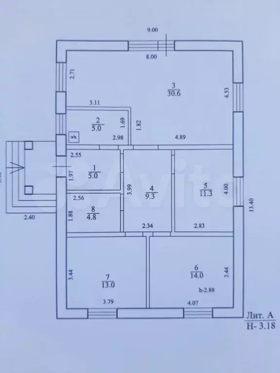 Дом 99 м на участке 10 сот. - Фото 0