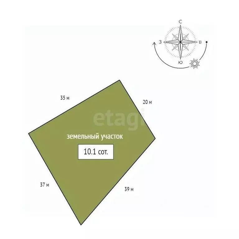 Участок в Красноярский край, Дивногорск  (10.1 сот.) - Фото 1