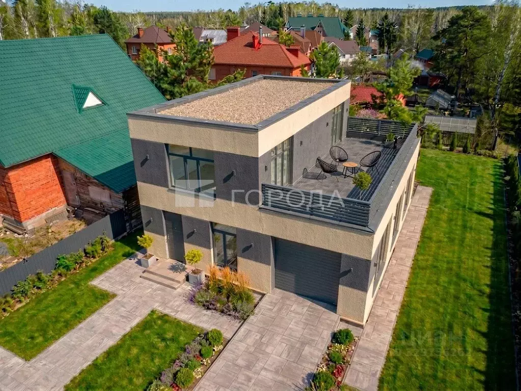 Дом в Томская область, Томск пос. Апрель, проезд Строителей, 3 (280 м) - Фото 1