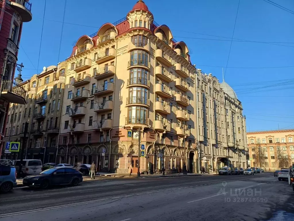 Помещение свободного назначения в Санкт-Петербург ул. Восстания, 42а ... - Фото 1