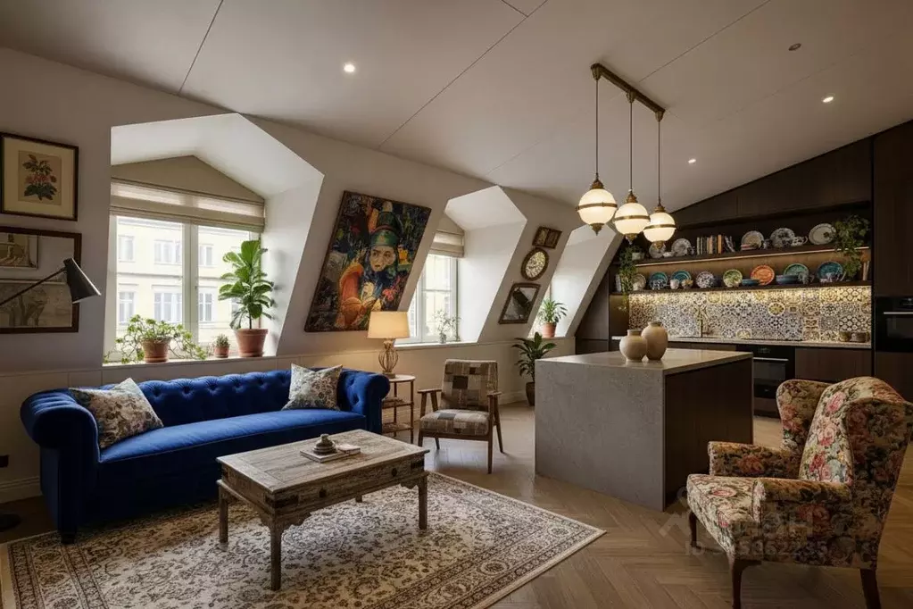 4-к кв. Санкт-Петербург Почтамтская ул., 8 (188.0 м) - Фото 2