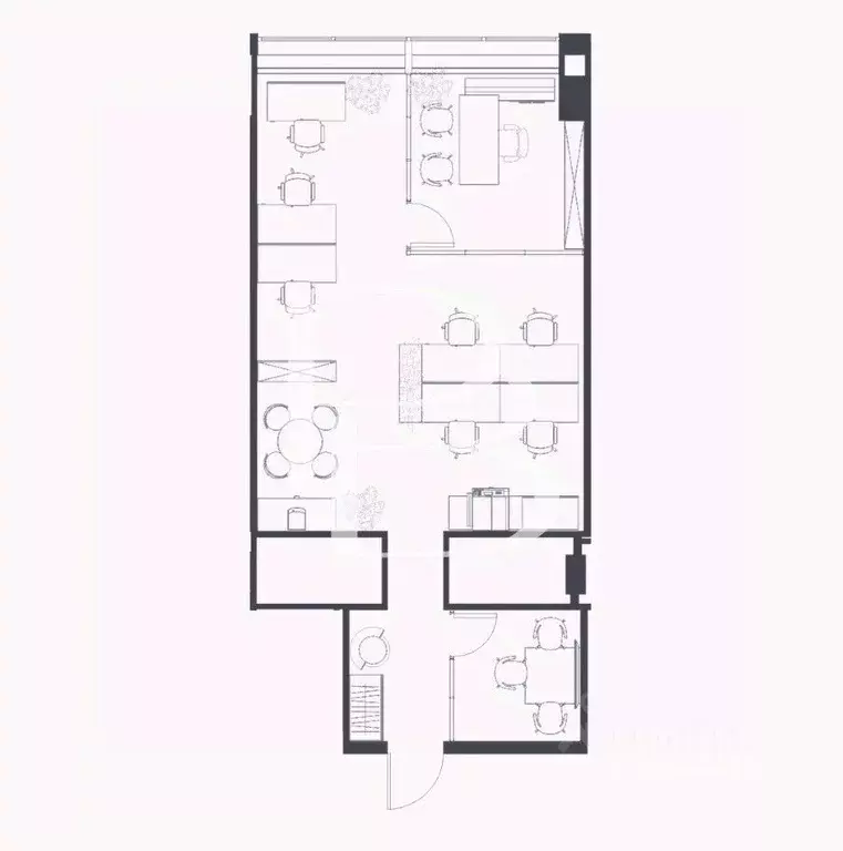 Офис в Москва проезд 3-й Марьиной рощи, 40С2 (58 м) - Фото 2