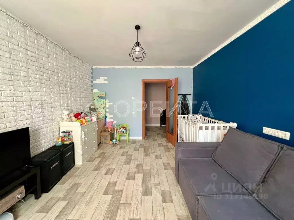 1-к кв. Тюменская область, Тюмень ул. Пермякова, 69 (40.4 м) - Фото 1
