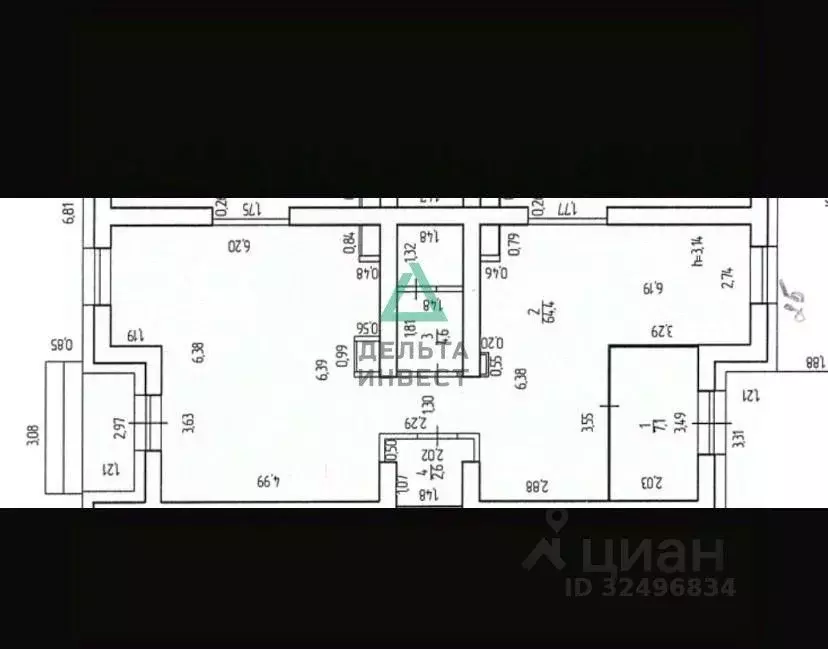 Офис в Башкортостан, Уфа ул. Даяна Мурзина, 7 (79 м) - Фото 2