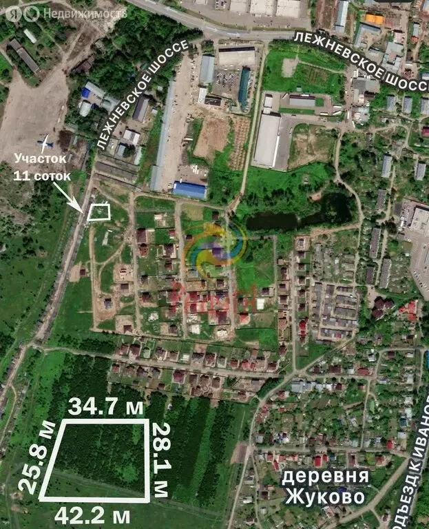 Участок в Ивановский муниципальный округ, деревня Жуково, улица Дружбы ... - Фото 1