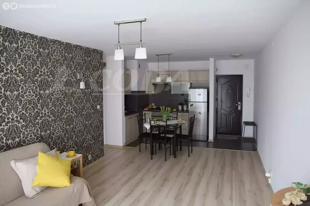 Квартира-студия: Тюмень, Велижанская улица, 70 (27 м) - Фото 1