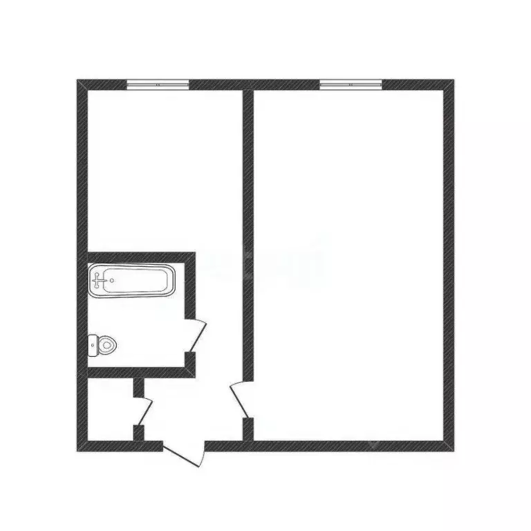 1-к кв. Алтайский край, Бийск ул. Михаила Ломоносова, 27 (30.7 м) - Фото 2
