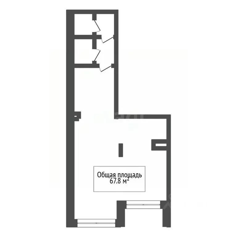 Офис в Новосибирская область, Новосибирск Большевистская ул., 88 (68 ... - Фото 2