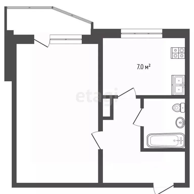 1-к кв. Москва Бескудниковский бул., 6К4 (36.7 м) - Фото 1