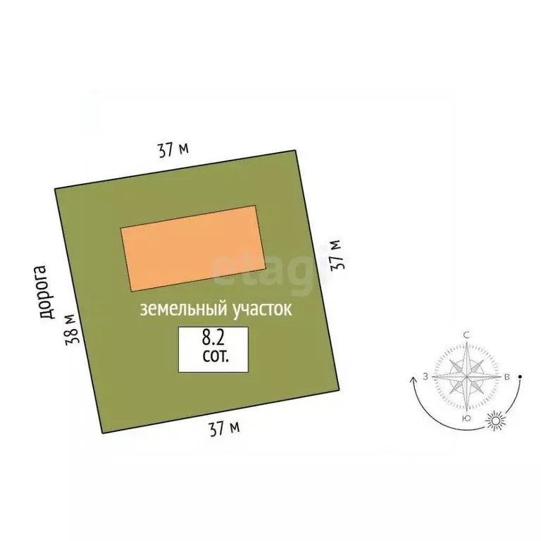 Дом в Вологодская область, Великоустюгский муниципальный округ, ... - Фото 1