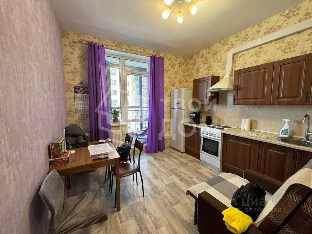 1-к кв. Санкт-Петербург ул. Адмирала Трибуца, 8 (38.4 м) - Фото 1