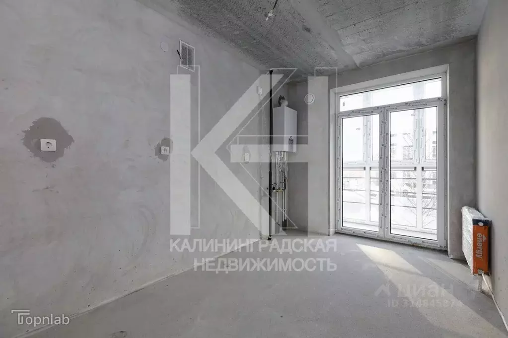 2-к кв. Калининградская область, Калининград ул. Сержанта Мишина, 83к2 ... - Фото 1