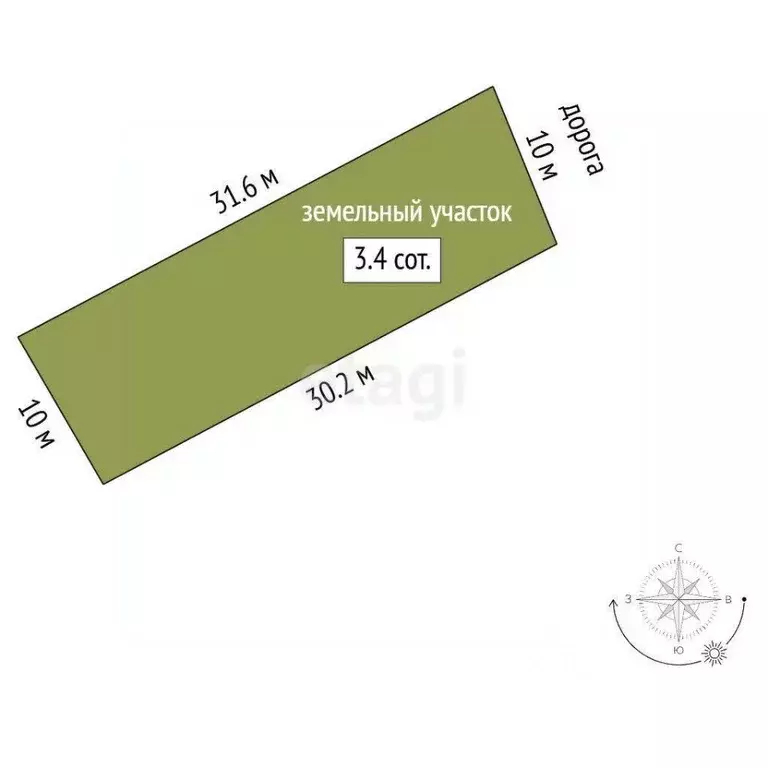 Участок в Татарстан, Тукаевский район, Малошильнинское с/пос, Сосновый ... - Фото 2