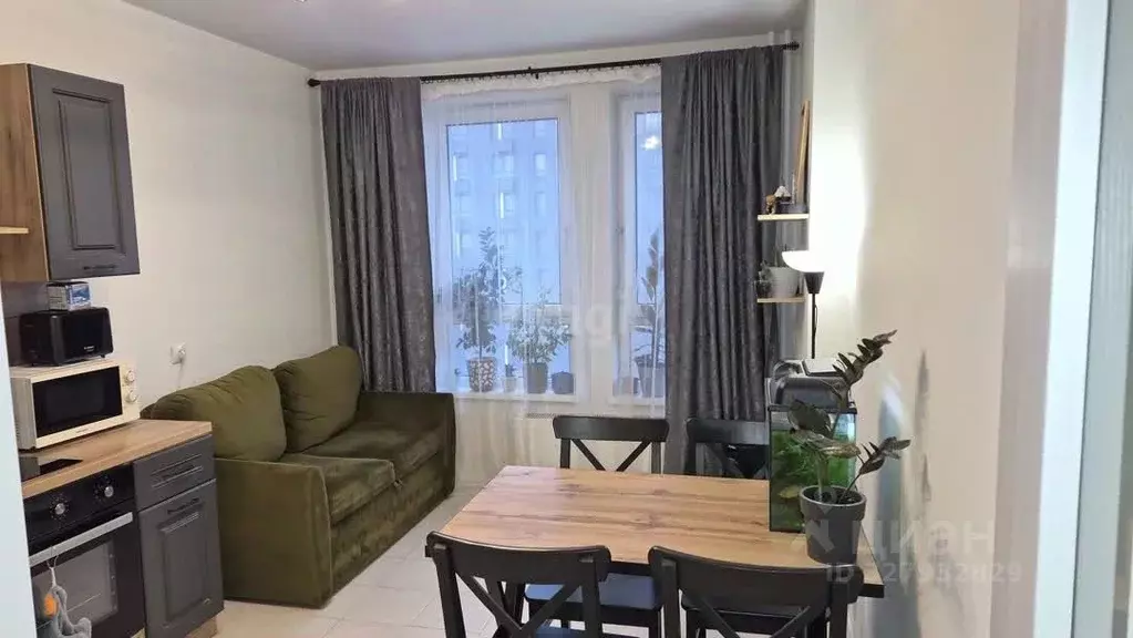 1-к кв. Тюменская область, Тюмень Полевая ул., 117к1 (39.0 м) - Фото 1