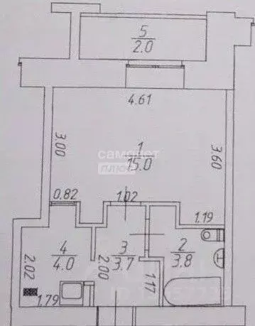 1-к кв. Омская область, Омск Светловская ул., 10 (28.5 м) - Фото 1