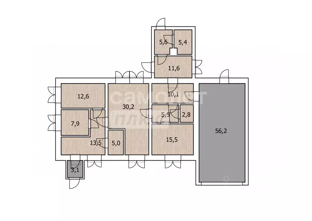 Дом в Тюменская область, Тюменский муниципальный округ, с. Мичурино  ... - Фото 2