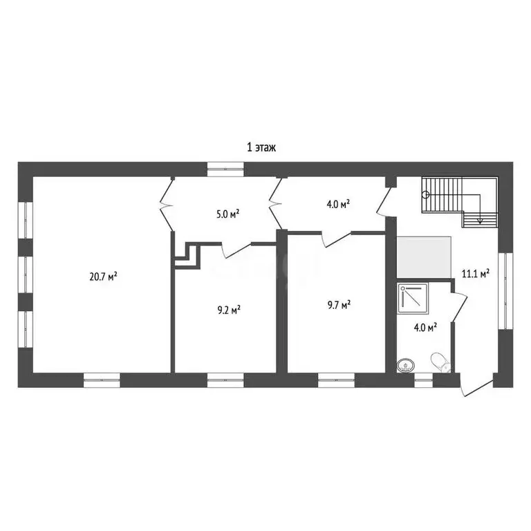 Дом в Энгельс, улица Республики, 131А (122 м) - Фото 1