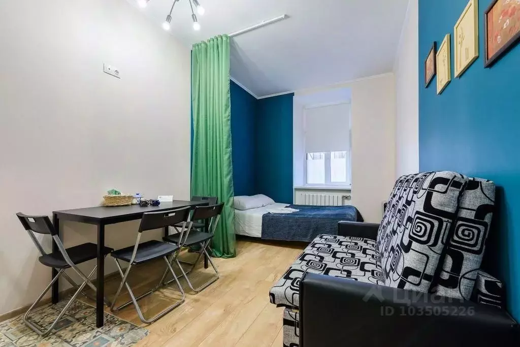 Студия Санкт-Петербург Малая Посадская ул., 25/4 (21.0 м) - Фото 0