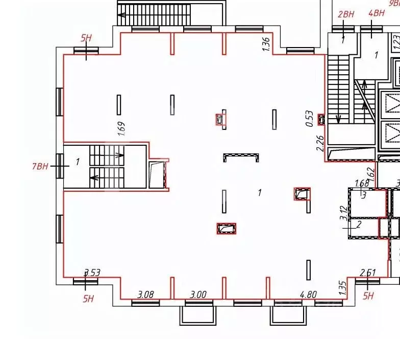 Помещение свободного назначения в Москва Илимская ул., 1Вк3 (254 м) - Фото 1