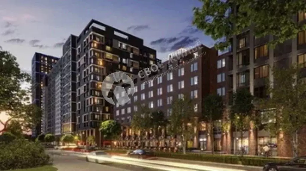 2-к кв. Пермский край, Пермь Боровая ул., 21 (55.39 м) - Фото 0