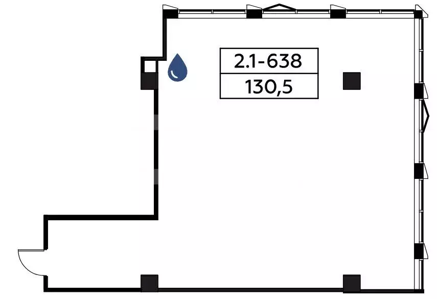 Офис (130.5 м) - Фото 1