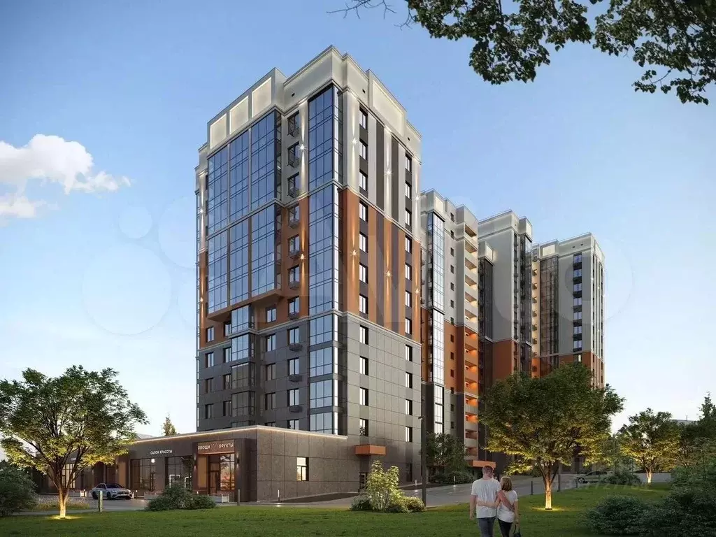 2-к кв. Пензенская область, Пенза ул. Богданова, 34 (76.1 м) - Фото 1