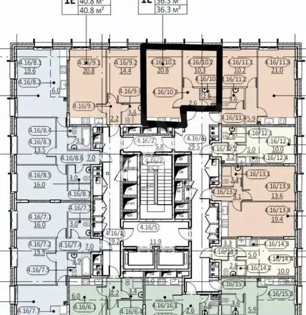 1-к кв. Москва Зиларт жилой комплекс, 18/19/27 (36.7 м) - Фото 1