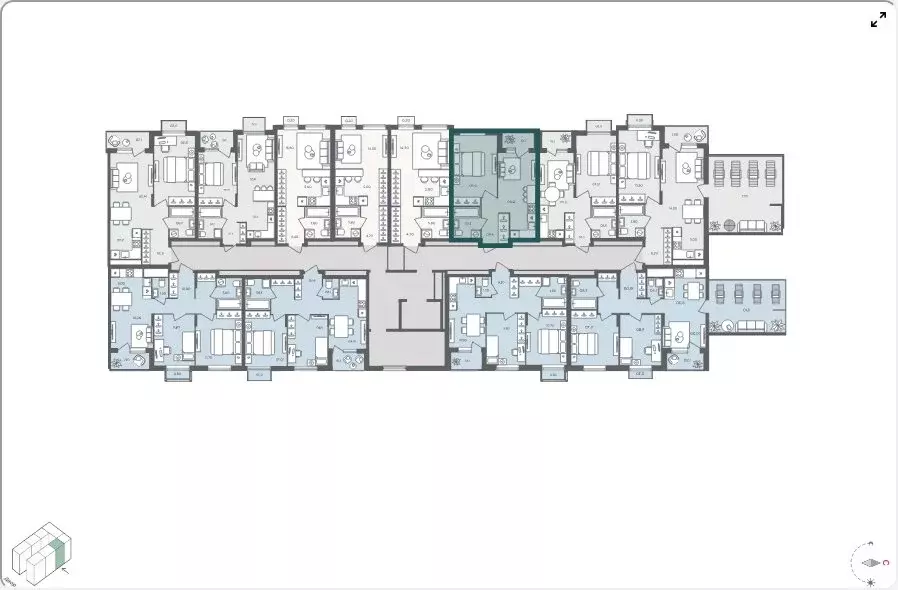 Квартира-студия: село Перхушково, микрорайон Равновесие, 4 (27.8 м) - Фото 2
