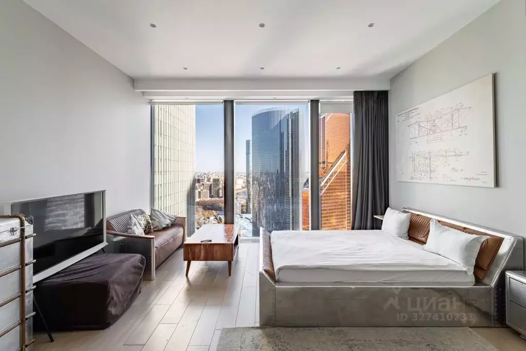 Студия Москва 1-й Красногвардейский проезд, 22с1 (65.0 м) - Фото 1