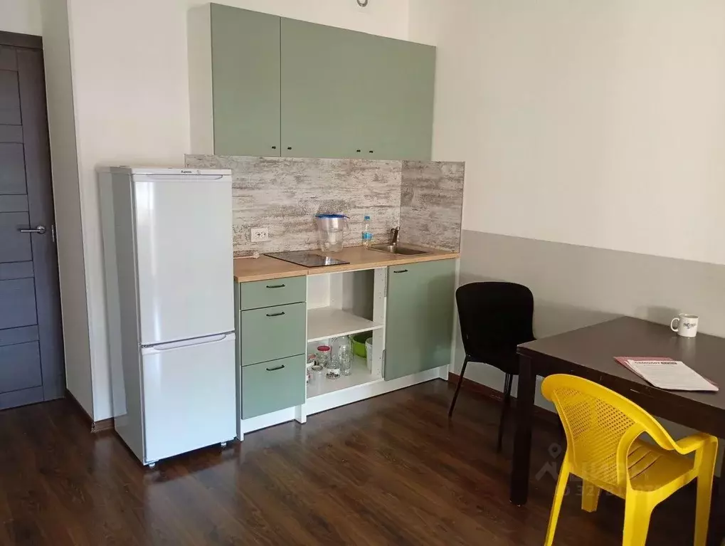 Студия Санкт-Петербург ул. Верхне-Каменская, 7к1 (24.3 м) - Фото 1