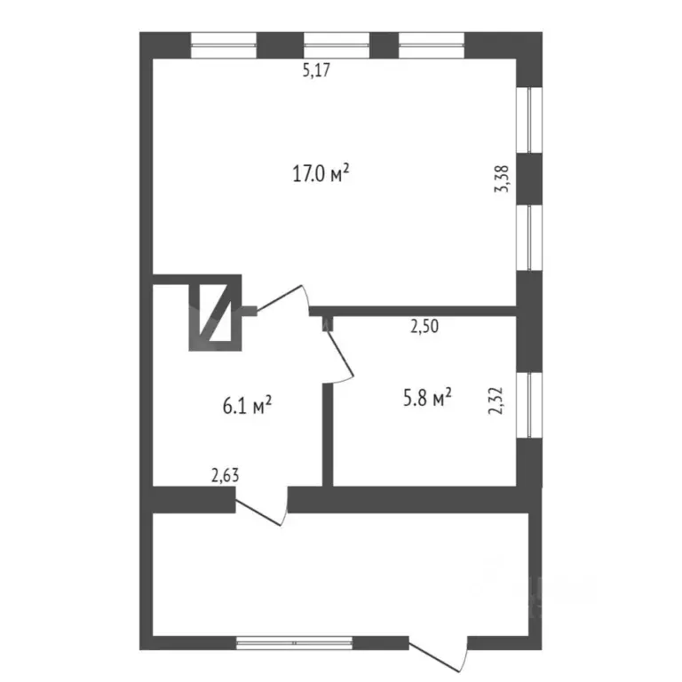 Коттедж в Тюменская область, Тюмень ул. Республики (95 м) - Фото 1