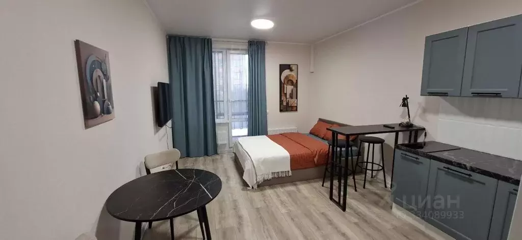 Студия Московская область, Одинцово ул. Каштановая, 10к1 (28.0 м) - Фото 1