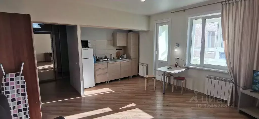 Студия Иркутская область, Иркутск ул. Гоголя, 11 (32.2 м) - Фото 1