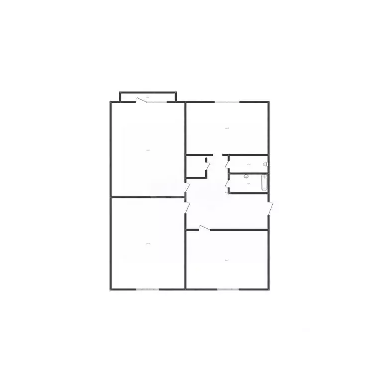 3-к кв. Иркутская область, Ангарск 89-й кв-л, 28 (78.0 м) - Фото 2