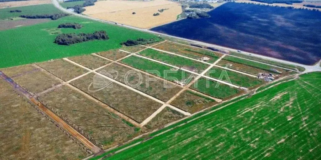 Участок в Тюменская область, Тюменский район, д. Елань 14 (10.0 сот.) - Фото 1