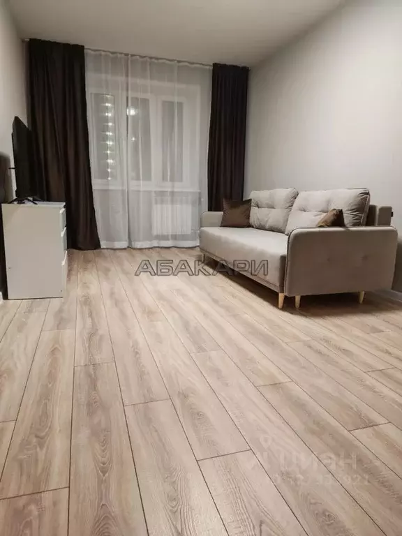 1-к кв. Красноярский край, Красноярск Судостроительная ул., 27Д (42.0 ... - Фото 1