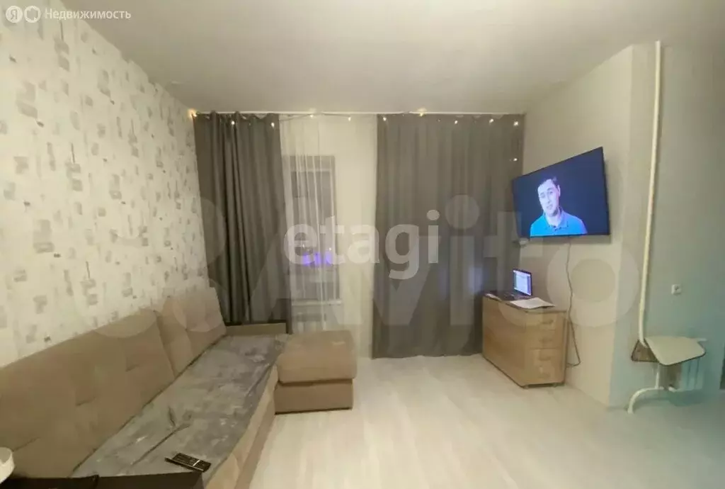 Квартира-студия: деревня Кисловка, микрорайон Северный, улица Марины ... - Фото 1