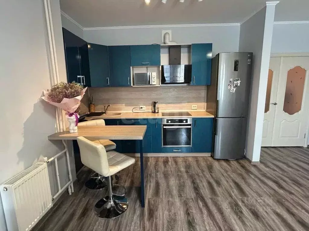 Студия Тюменская область, Тюмень Войновка мкр, ул. Энергостроителей, ... - Фото 1